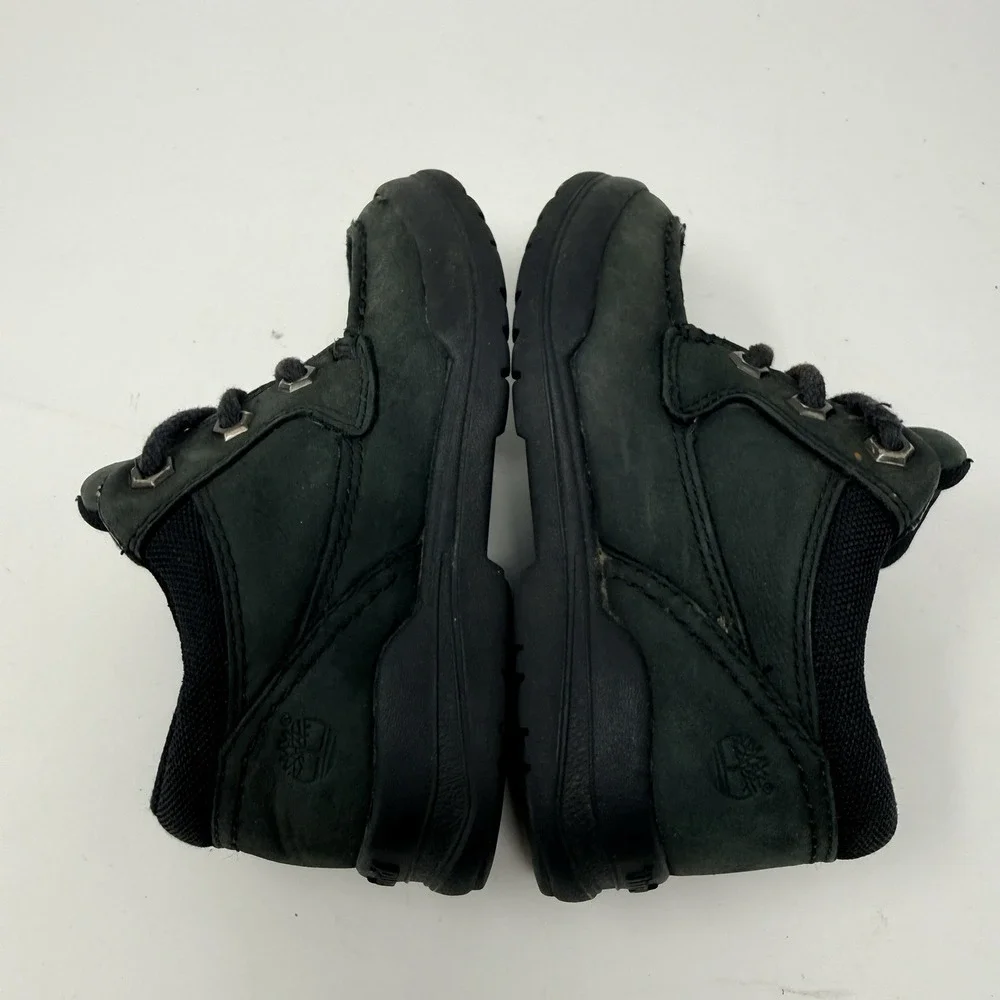 Timberland Earthkeepers Trekker‎ Moc Toe Oxford Toddler Size 10.5 Black